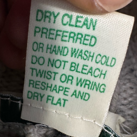 Vintage Gleneden Made in England Wool Cozy Gray Turtleneck Sweater - Picture 8 of 10